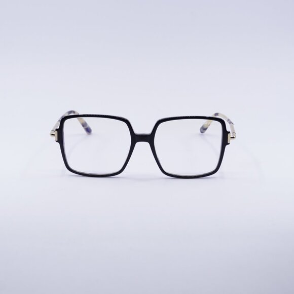 Tom Ford FT5915-B 005 Eyeglasses Black/Havana 53mm Square Frame - Picture 4 of 9